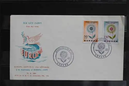 Spanien 1964; Europa - CEPT, FDC, MiNr 1917-18