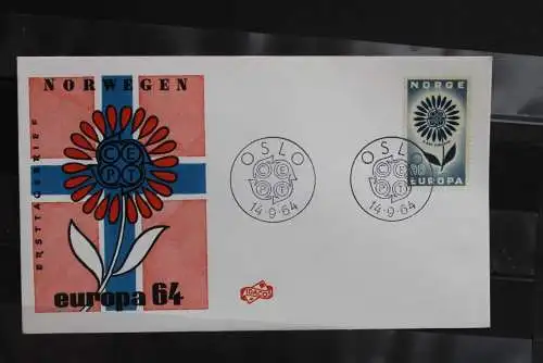 Norwegen 1964; Europa - CEPT, FDC, MiNr 521