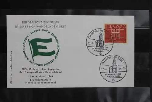 Deutschland 1964, 14. Kongress der Europa-Union Frankfurt