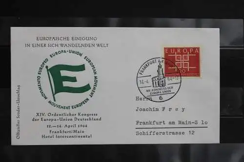 Deutschland 1964, 14. Kongress der Europa-Union Frankfurt