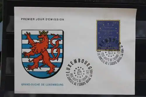 Luxemburg 1963; Europäische Menschenrechts-Konvention, FDC, MiNr 679