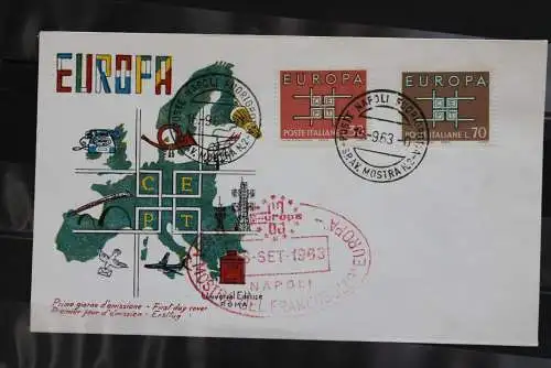 Italien 1963; Europa - CEPT, FDC, MiNr. 1149-50