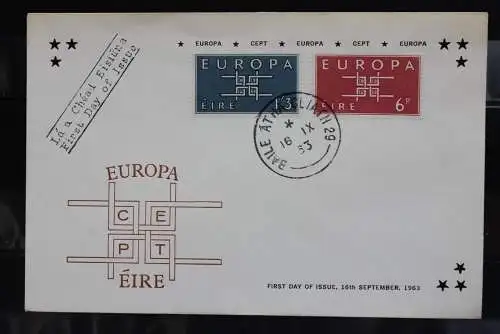 Irland 1963; Europa - CEPT, FDC, MiNr. 159-60