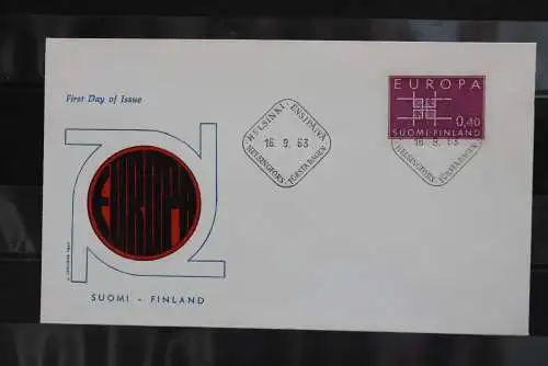 Finnland 1963; Europa - CEPT, FDC, MiNr. 576