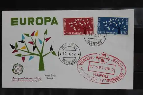 Italien; Europa - CEPT 1962, FDC, MiNr. 1129-30