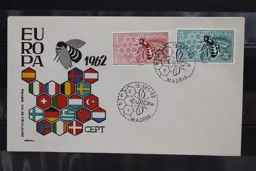 Spanien; Europa - CEPT 1962, FDC, MiNr. 1340-41