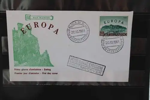 San Marino 1961, Europa - CEPT, FDC, MiNr. 700