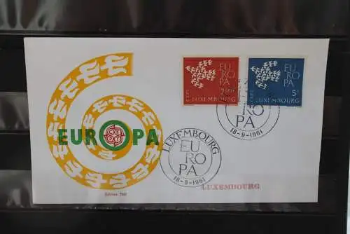 Luxemburg 1961, Europa - CEPT, FDC, MiNr. 647-48