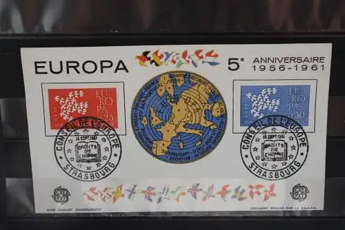 Frankreich,  Europa - CEPT 1961,  FDC, MiNr. 1363-64