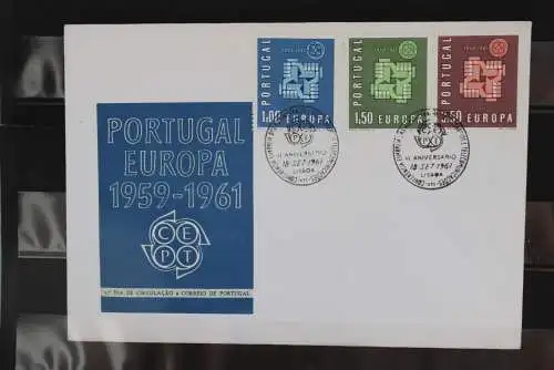 Portugal,  Europa - CEPT 1961,  FDC, MiNr. 907-9