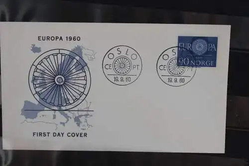 Norwegen, Europa - CEPT 1960, FDC MiNr. 449