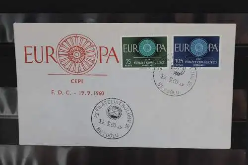 Türkei, Europa - CEPT 1960, FDC MiNr. 1774-75