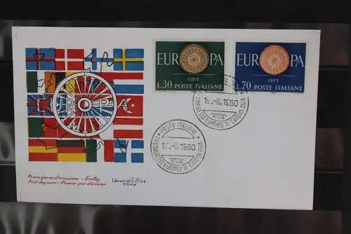 Italien, Europa - CEPT 1960, FDC MiNr. 1077-78