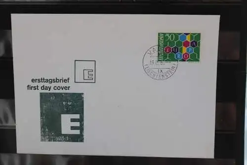 Liechtenstein, Europa - CEPT 1960, FDC MiNr. 398