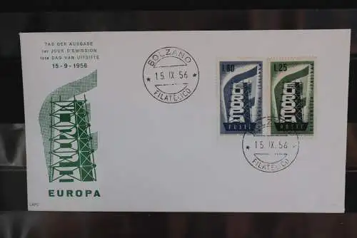 Italien Europa - CEPT 1956, FDC, MiNr. 973-74