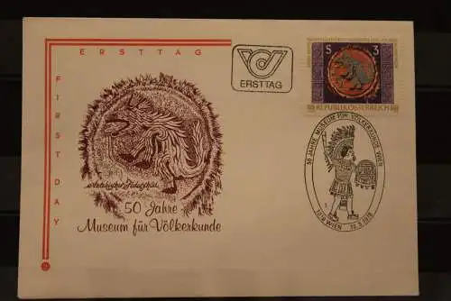 Österreich, FDC Museum für Völkerkunde, 1978