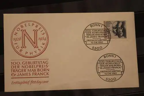 Deutschland, 1982, FDC Nobelpreisträger, MiNr. 1147