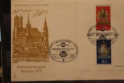 Deutschland, 1973, FDC IBRA München, MiNr. Block 9