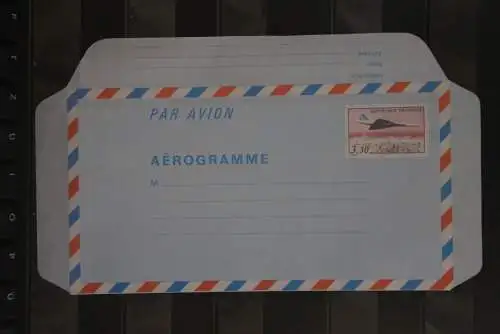 Frankreich, Aerogramm; Wertstempel Concorde, 3,30 F, ungebraucht; 1977