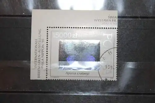 Schmetterlinge, 1991 Polen, ungebraucht, Hologrammmarke, gebraucht