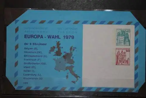 Deutschland, Aerogramm "Europa-Wahl 1979"