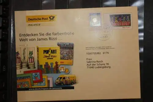 Deutschland, Ganzsache der Post - Eigenausgabe, Wertstempel: 90 C., 55 C., 2008