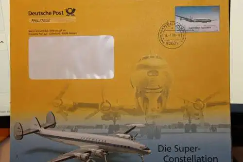 Deutschland, Ganzsache der Post - Eigenausgabe, Wertstempel: 155 C., Flugverkehr,  2008