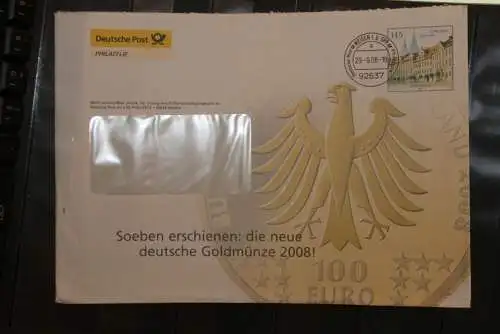 Deutschland, Ganzsache der Post - Eigenausgabe, Wertstempel: 145 C. Eichstätt, 2008