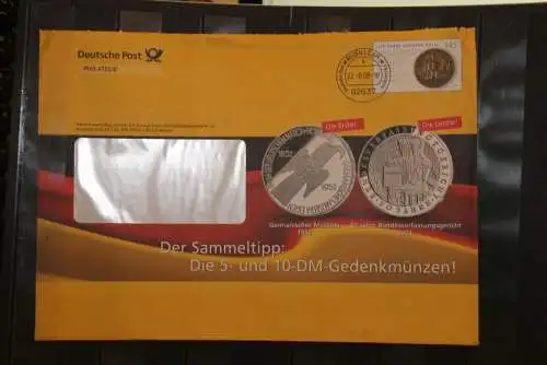 Deutschland, Ganzsache der Post - Eigenausgabe, Wertstempel: 145 C. Goldene Bulle, 2008