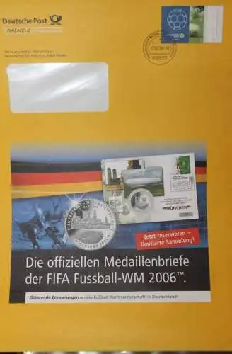 Deutschland, Ganzsache der Post-Eigenausgabe: Wertstempel: 145 C. Fußball, 2006