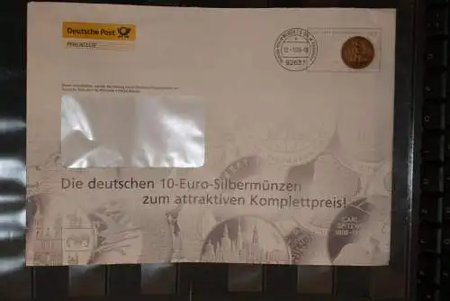 Deutschland, Ganzsache Post-Eigenausgabe: Wertstempel: 145 C, Goldene Bulle, 2009