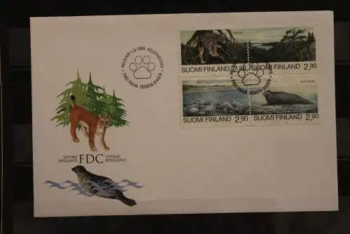 Finnland, Gemeinschaftsausgabe mit Rußland: Tiere, ZD Naturschutz, 1995