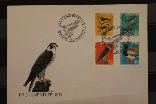 Schweiz, Pro Juventute 1971, Vögel