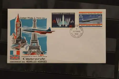 New Hebrides FDC Concorde, 1968