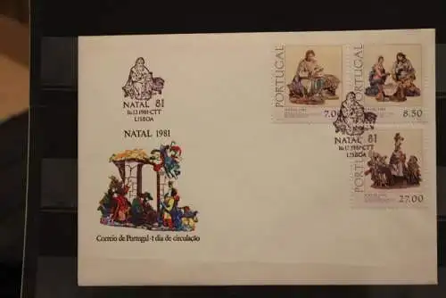 Portugal Weihnachten 1981, FDC