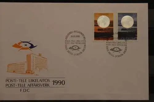 Finnland, Hologramm Telecommunication 1990, FDC