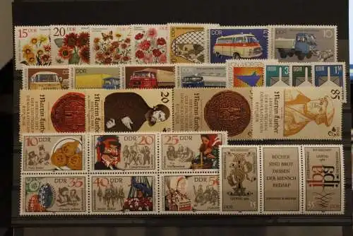 DDR, 1982, MNH, Jahrgang 1982, überkomplett