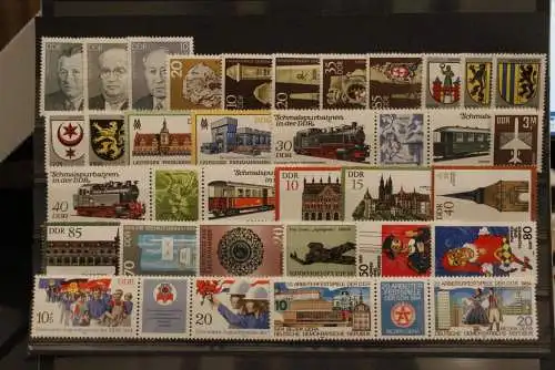 DDR, 1984, MNH, Jahrgang 1984, überkomplett