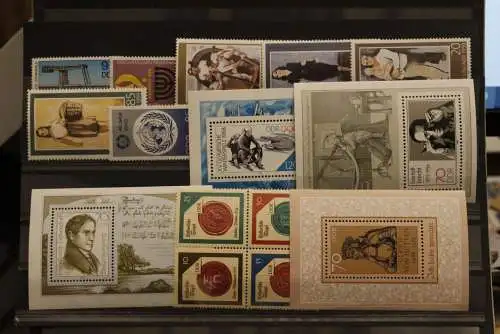 DDR, 1988, MNH, Jahrgang 1988, überkomplett