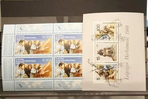 DDR, 1988, MNH, Jahrgang 1988, überkomplett