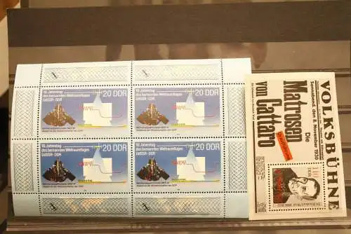 DDR, 1988, MNH, Jahrgang 1988, überkomplett