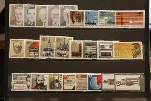 DDR, 1983, MNH, Jahrgang 1983, überkomplett