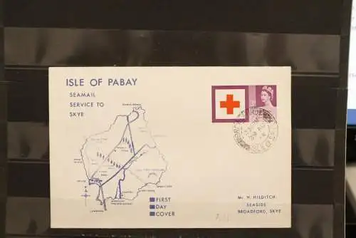 Isle of Pabay; EUROPA 1963; 4 Werte, gezähnt, FDC; lesen