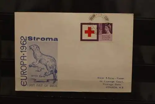 Stroma; EUROPA 1963, 3 Werte, gezähnt, FDC; lesen