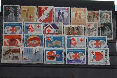 Rotes Kreuz, Anfangs-Sammlung, gebraucht/MNH