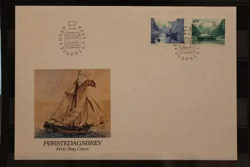 Norwegen, Seefahrt, 1989, FDC; MiNr. 1280-81