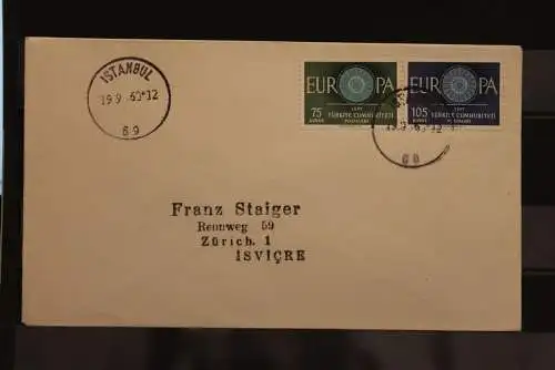 Türkei 1960, FDC; MiNr. 1774-75