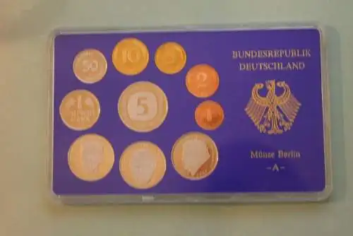 Deutschland, Kursmünzensatz Spiegelglanz (PP), 1993, A