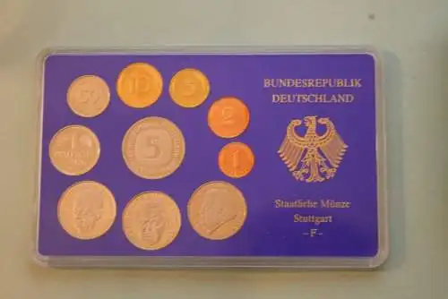 Deutschland, Kursmünzensatz Spiegelglanz (PP), 1993, F