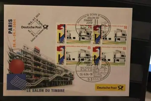 Messebrief Deutsche Post: LE SALON DU TIMBRE Paris 2004